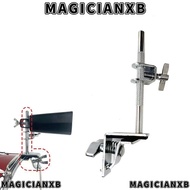 MAGICIANXB Drum Cowbell Clamp, with Parallel Action Jaws Musical Instrument Support Clip Drum Cowbel