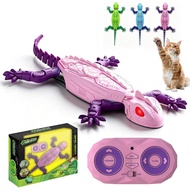 Remote Control Climbing Gecko Toy for Cats, Climbing Gecko Cat Toy that Climbs The Wall