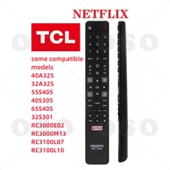 Huayu RM-L1508+ TCL Smart TV Remote Control with Netflix Button Compatible with TCL RC802N TVs