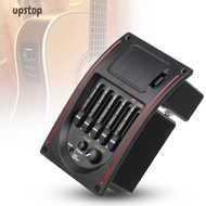 UPSTOTO ​Guitar Preamp EQ​, ​Electric Digital​ EQ PS-500 ​Acoustic Guitar Pickup, ​LCD Display​ ​For