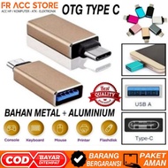 OTG Type C To USB Converter OTG Type C Metal Material Type C to USB Adapter