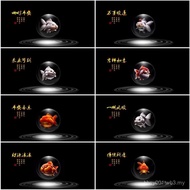 Fish Tank Background Paper Painting HD Picture 3 Three-Dimensional Wallpaper Aquarium Sticker Mural 