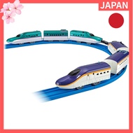 Takara Tomy Plarail E8 Series Shinkansen & E5 Series Shinkansen Gachatto Coupling Set Train Toy, for