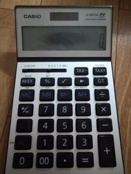 100％正貨 Casio JS-140TVS 計數機 計算機 14 DIGHTS 2 WAY POWER