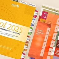 Easy-to-Apply Index Tabs for CPT 2025 Professional Edition AMA Version | CPT Code Book 2025 Tabs wit