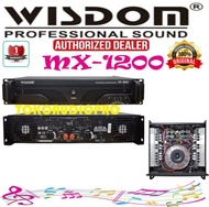 Wisdom MX-1200 2 -Channel Power Amplifier Wisdom MX1200