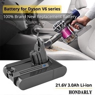 3.0Ah 21.6V Lithium Battery For Dyson V6 DC62 DC58 DC59 SV09 SV07 SV03 Vacuum Cleaner Replacement