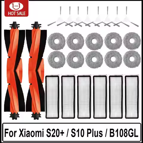 For Xiaomi Robot Vacuum S20+ / S10 Plus /S10+/ B108GL / B105 / B108CN B113CN Parts Accessories Filte