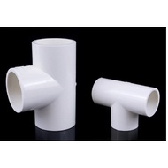 MKR 20mm-50mm Good Quality UPVC Pipe Fitting Connector PVC Tee 20MM 25MM 32MM 50MM Hydroponic system Penyambung Paip
