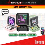 Divoom Ditoo Plus / Ditoo Pro Retro Pixel Art Portable Speaker Great Audio Smart Alarm DIY Pixel Art