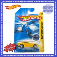 [Ready Stock] Hot Wheels 2007 First Editions Ferrari 599 GTB - Yellow / Brand New / Sealed Car