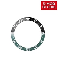 S-MOD SKX007 Seiko 5 SRPD Ceramic Bezel Insert GMT Green Black Seiko Mod