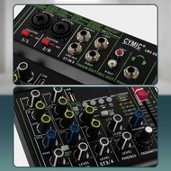 JKMLLCM CYMIC USB Audio Mixer Bluetooth Karaoke 4 Channel 99 DSP Effects - LM4-DSP