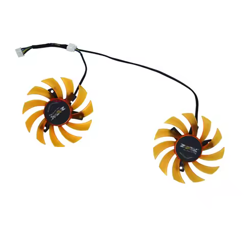 2Pcs/Set,75mm Diameter Size,GA81S2U,PLD08010S12HH,Video Cooler Fan,For ZOTAC GTX 660 GTX660-2GD5 960
