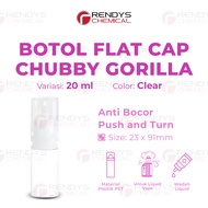 Chubby Bottle 20ml FLAT CAP / Dropper Bottle 20ml Childproof Bottle
