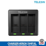 Gopro Hero 9 Black Hero9 Telesin & Kingma Triple Slot External Charger