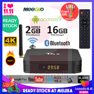 【Free Gift+Msia Stock】NEW TX6 4GB 32GB/64GB (Preintall 10k Channels) 6K Android 9 TVBOX PULIERDE 5Ghz Dual WiFi Bluetooth 4K HDR Stream Media Player IPTV Malaysia