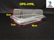 BENXON Kuih Container OPS H14L / Disposable Plastic Clear Bakery Container (50pcs±) / Bakery