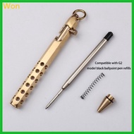 Won Metal Ballpoint Pen 0 7mm Oil Pen Bolt Action Pen Writing Pen School Supplies