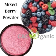 Mixed berry powder 1KG BORONG WHOLE 批发 Pure berries fruit- blueberry strawberry Acai Berry raspberry