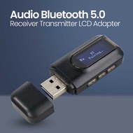 Usb Audio Bluetooth 5.0 Receiver Transmitter Receiver Display Adapter ollivan lcd