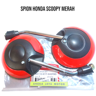 SPION HONDA SCOOPY SPION SEPION SCOOPY KYT - MERAH ( SPION KYT MERAH )