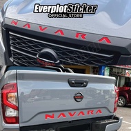 NISSAN NAVARA PRO4X grill sticker Front / Rear 【HIGH QUALITY】