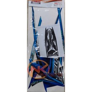 EZ115 Graphic set, Sticker body set Vpbc5 Blue , CM6 Green , Rm7 Red Yamaha BBY-FG000-00-P1