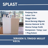 1000ml Small Mouth High Jerry Can/ Mk High Jerry Can/ 1Lt Small Mouth HDPE Jerry Can
