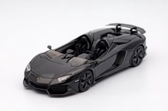 AUTOart 1/43 LAMBORGHINI AVENTADOR J (BLACK) 模型車