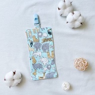 動物大集合 日本二紗 幼兒園 擦手巾 幼兒園必備 手帕 手帕夾