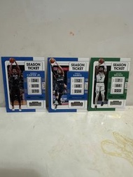 Panini Contenders Season Ticket Card Lot