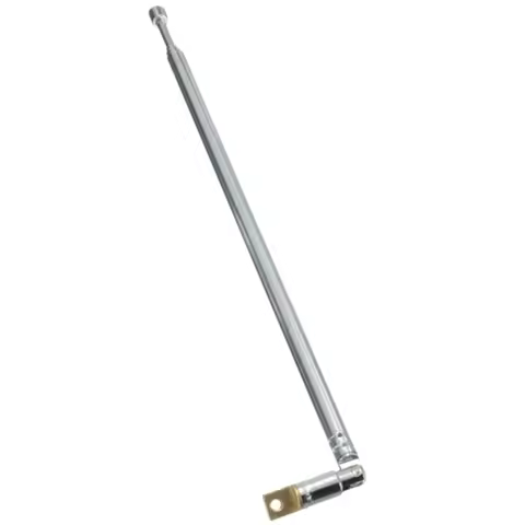 Fashion Replacement 60cm FM Antenna Radio Portable 6 Sections TV Telescopic Rotatable Aerial for