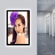 Magnetic LED Display Backlit Light Poster Picture Frame for Home Décor Wall Mounted Artwork Business