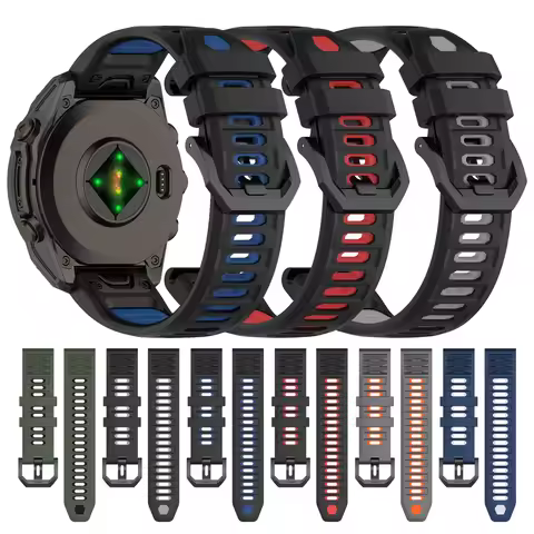QuickFit Strap 22mm 26mm WatchBand For Garmin Fenix 8 47mm 51mm Fenix 7 7X Pro 5 5X 6 6X Watch Band 