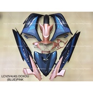 LC135 V2 V3 V4 V5 BODY COVER SET MATT BLUE+PINK DOXOU HSH OEM HIGH QUALITY