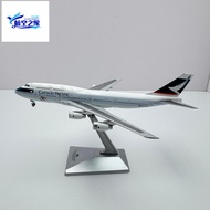 YY Wings 1/400 Cathay Pacific Airlines B747-300 VR-HON Metal Aircraft Model Aircraft