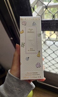 包郵Bvlgari Petits Et Mamans 爽身粉味淡香水 100ml