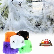 XIEXIENIN Cotton Spider Net Spider Web Decoration Halloween Decoration