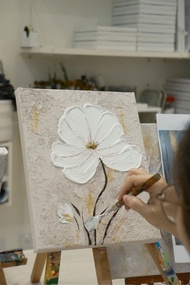 流沙質感創作 / 自選圖肌理畫 / 石英砂