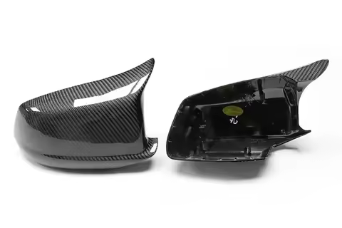 Ox Horns M LOOK For BMW F10 Pre-lci 535i 528i 525i 535d Real Carbon Fiber RearView Mirror Cover Repl