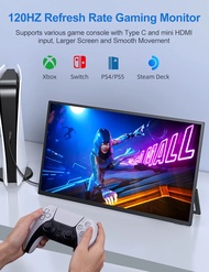 BXDFH EVICIV 120hz Portable Gaming Monitor 18.5 inch 100% sRGB 1080P with VESA &amp; Stand 180° Adjustable Ultra-Slim IPS HDR Display SFJNS