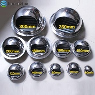 <HEPA>Durable HVAC Ducting Ventilation Grille Cover Hemisphere Silver Exhaust Vent