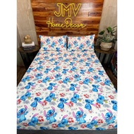 3 in1 Kids Printed Bedsheet Cartoon Cocomelon Mickey Dino One Piece Panda Anime