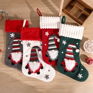 KY🎁New Christmas Decoration Candy Socks Embroidered Elderly Christmas Stockings Christmas Children's Gift Socks Gift Bag