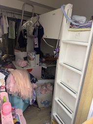 IKEA宜家高架床連書枱衣櫃