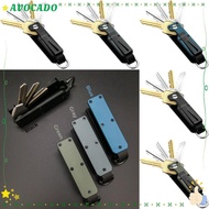 AVOCAYY Key Organizer, Holds 2-6 Keys Metal Keys Fob with Clip,  Multi-function Modern with Screwdri