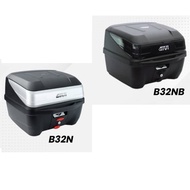 Yamaha X GIVI B32N Silver/B32NB Matte Black - GIVI BOLD Monolock Topcase 32 Liter from GIVI ASIA [C]