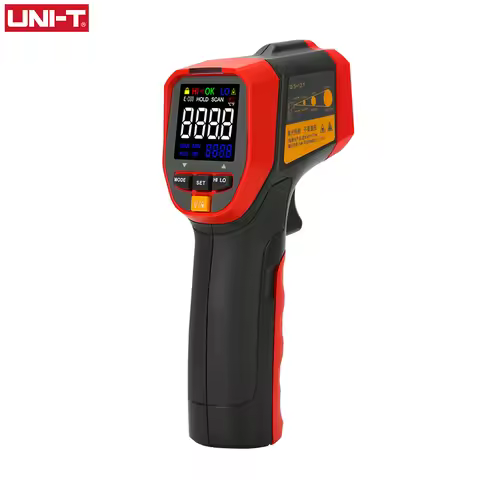 UNI-T UT301A+ UT301C+ Infrared Thermometer Digital Measure Temperature Non-contact Circle Laser Ther