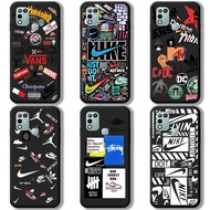 Infinix Hot 11 Play 11S 10 Play 10S 10i  Black Phone Case ni  ke air sports Joint name jor  dan Graf